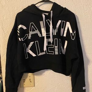 Calvin Klein crop hoodie